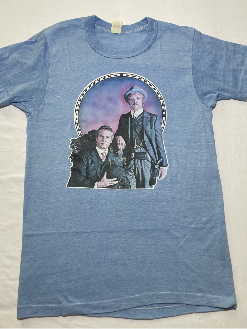 Vintage 70s Butch Cassidy & The Sundance Kid T Shirt No Size W-16 L-25 Men’s M?